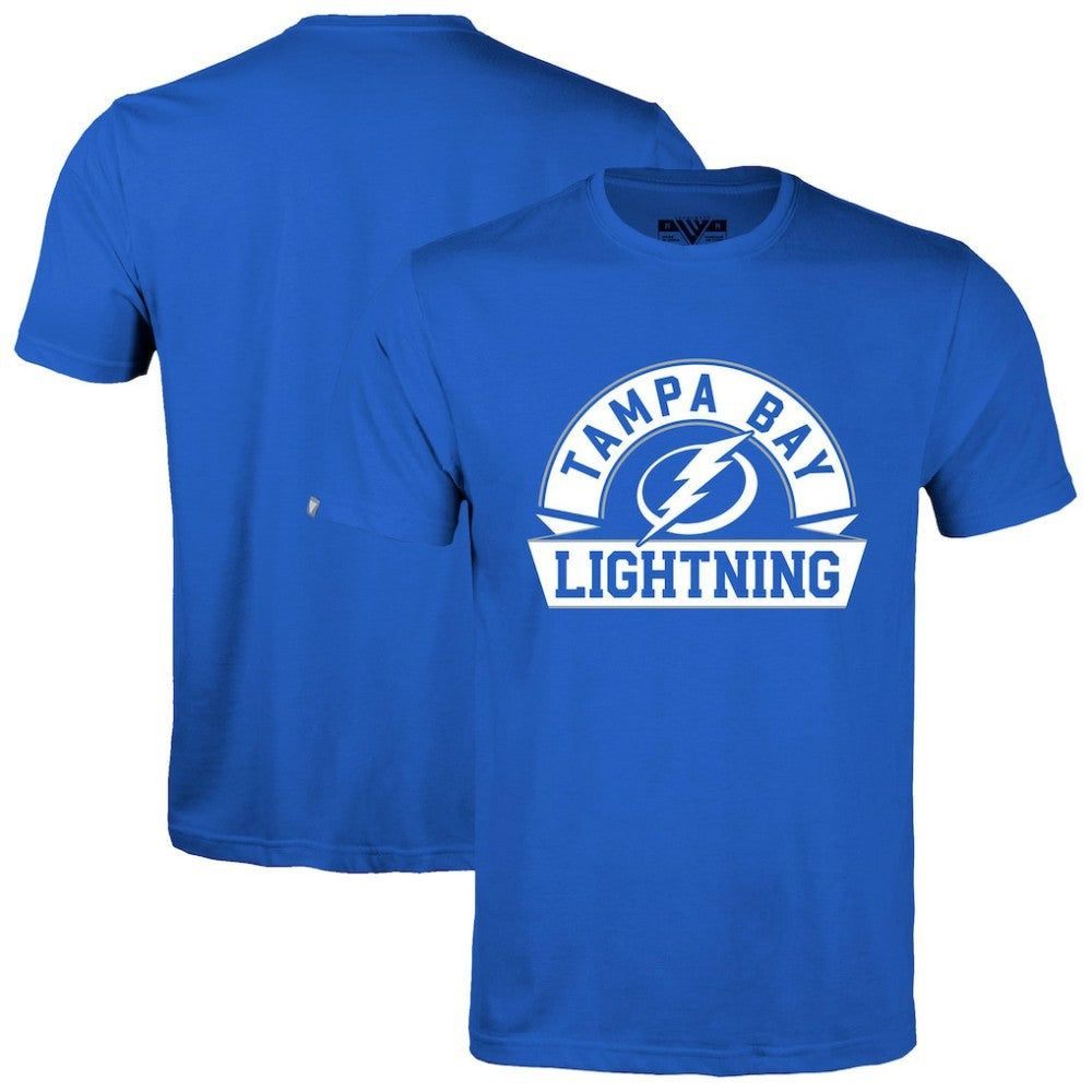Tampa Bay Lightning Levelwear Richmond Banner Arch T-Shirt - Royal - NHL 203145286
