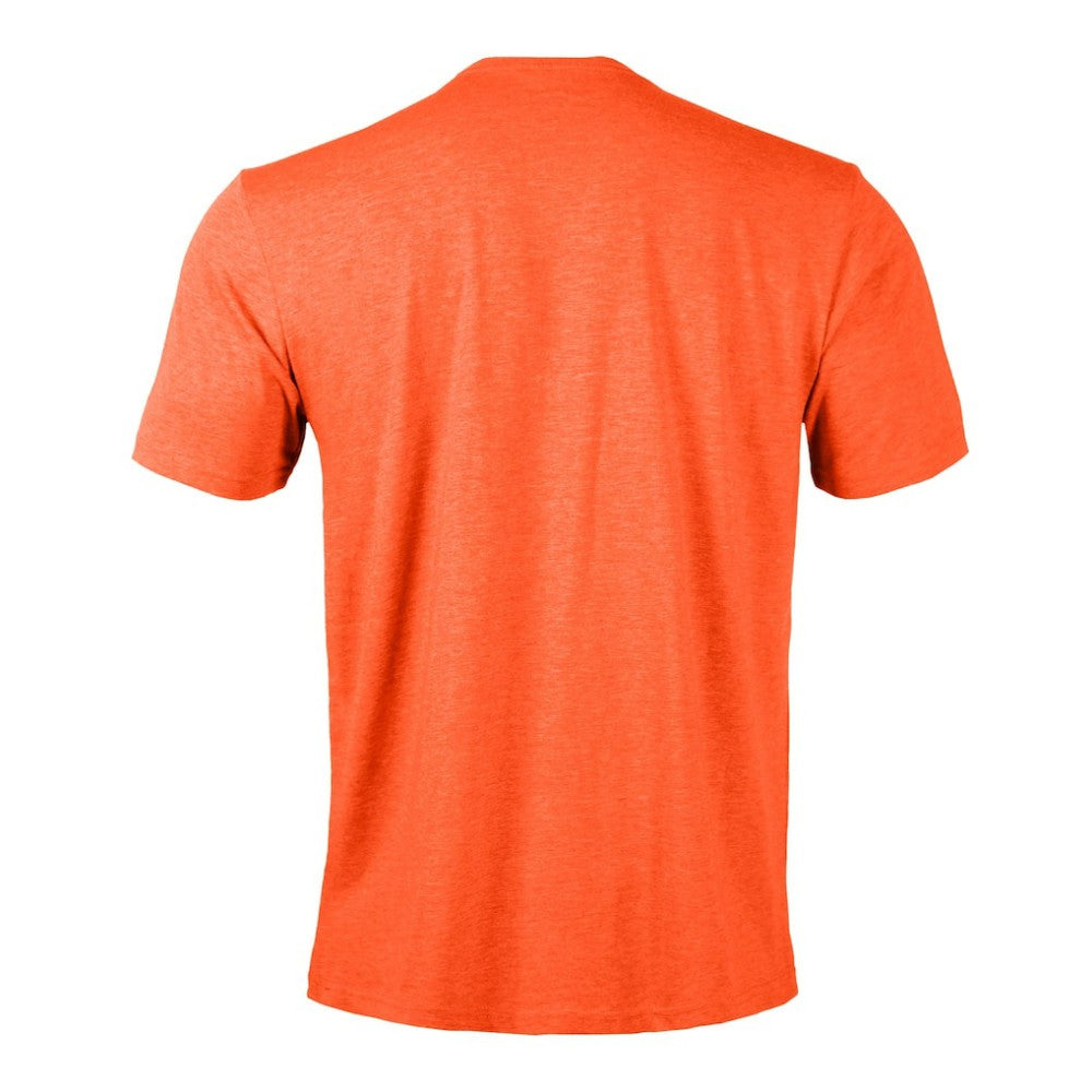 Anaheim Ducks Levelwear Richmond Banner Arch T-Shirt - Heather Orange - NHL 203145319