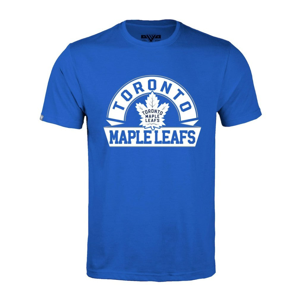 Toronto Maple Leafs Levelwear Richmond Banner Arch T-Shirt - Royal - NHL 203145322