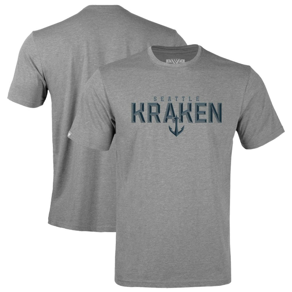 Seattle Kraken Levelwear Richmond Carve T-Shirt - Gray - NHL 203145341