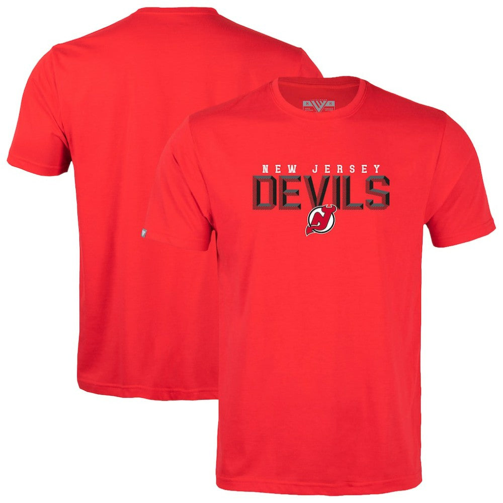 New Jersey Devils Levelwear Richmond Carve T-Shirt - Red - NHL 203145368