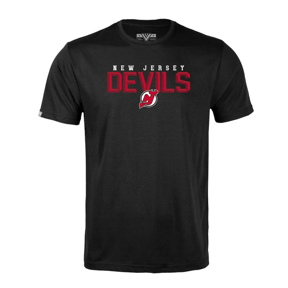 New Jersey Devils Levelwear Richmond Carve T-Shirt - Black - NHL 203145369
