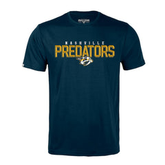 Nashville Predators Levelwear Richmond Carve T-Shirt - Navy - NHL 203145370