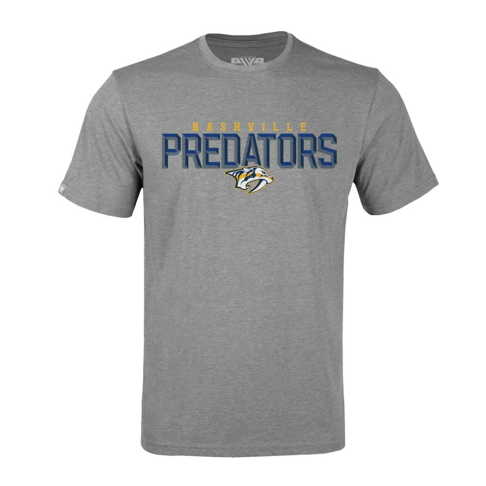 Nashville Predators Levelwear Richmond Carve T-Shirt - Gray - NHL 203145371