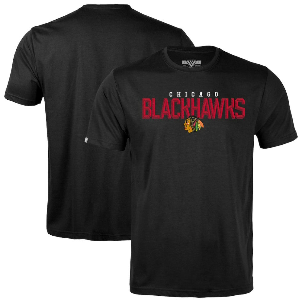 Chicago Blackhawks Levelwear Richmond Carve T-Shirt - Black - NHL 203145377