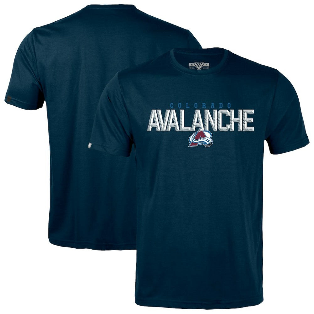Colorado Avalanche Levelwear Richmond Carve T-Shirt - Navy - NHL 203145378