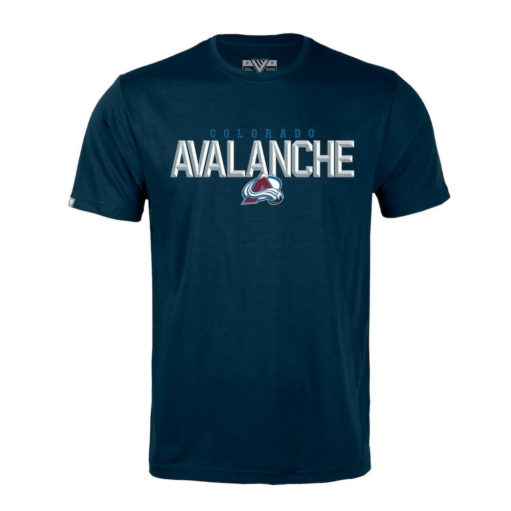 Colorado Avalanche Levelwear Richmond Carve T-Shirt - Navy - NHL 203145378