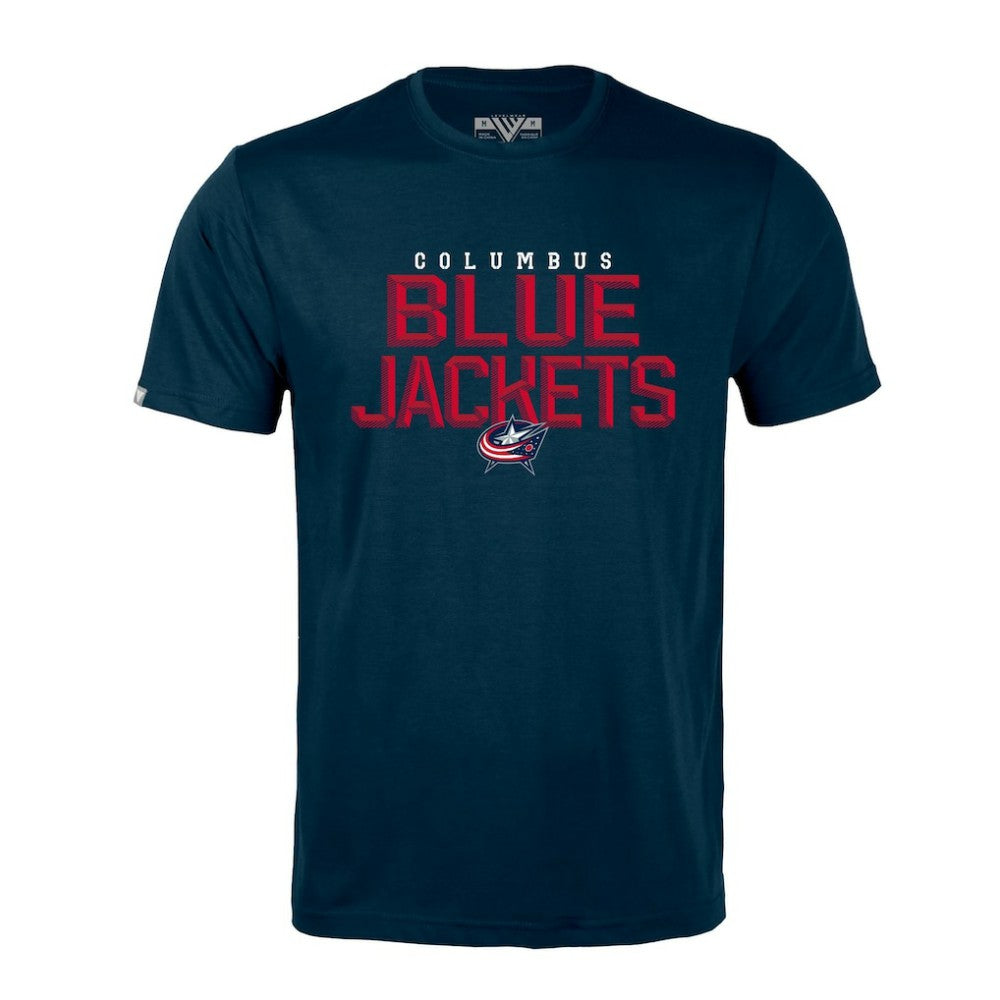 Columbus Blue Jackets Levelwear Richmond Carve T-Shirt - Navy - NHL 203145379