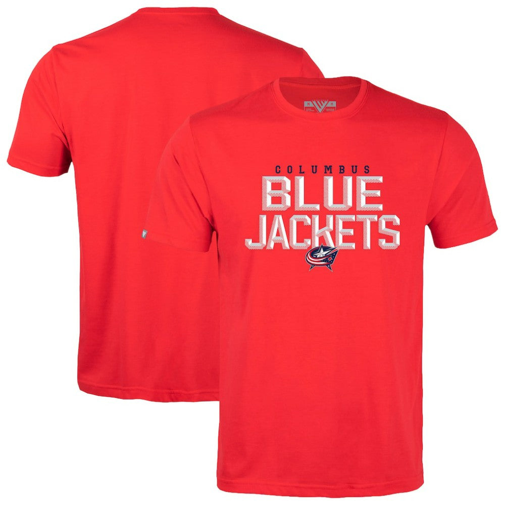 Columbus Blue Jackets Levelwear Richmond Carve T-Shirt - Red - NHL 203145380