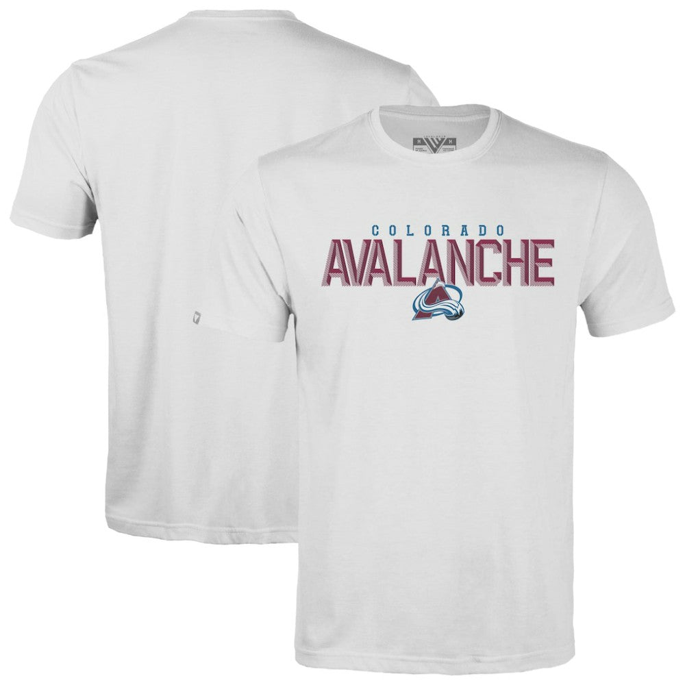 Colorado Avalanche Levelwear Richmond Carve T-Shirt - White - NHL 203145382