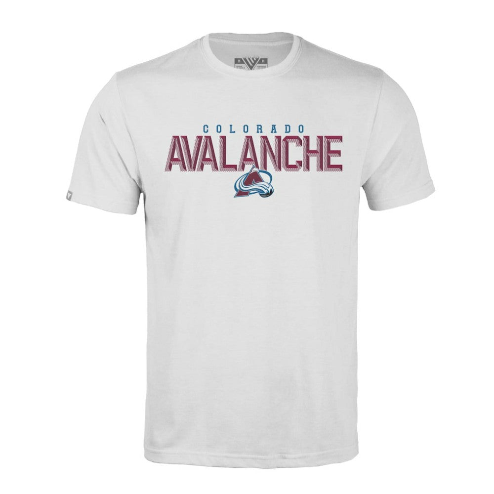 Colorado Avalanche Levelwear Richmond Carve T-Shirt - White - NHL 203145382