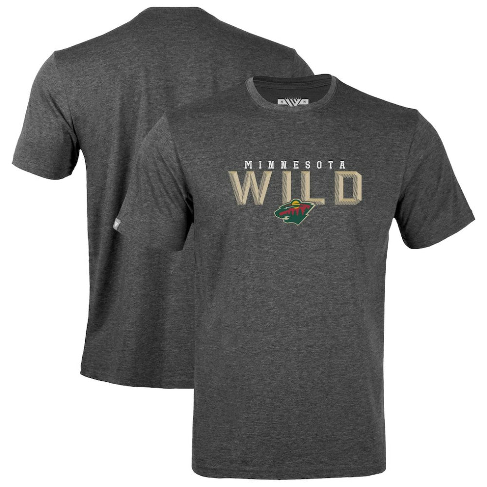Minnesota Wild Levelwear Richmond Carve T-Shirt - Gray - NHL 203145384