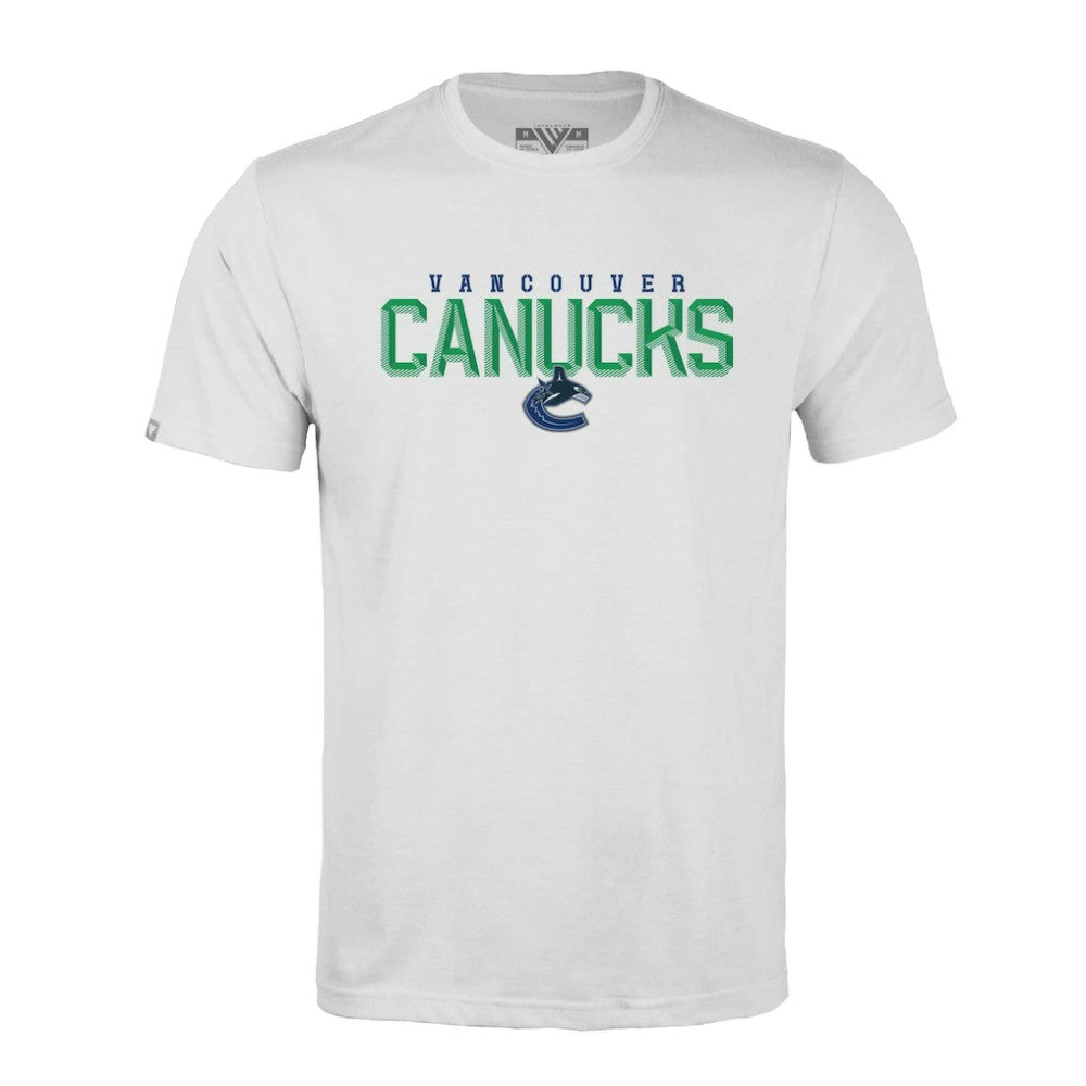 Vancouver Canucks Levelwear Richmond Carve T-Shirt - White - NHL 203145393