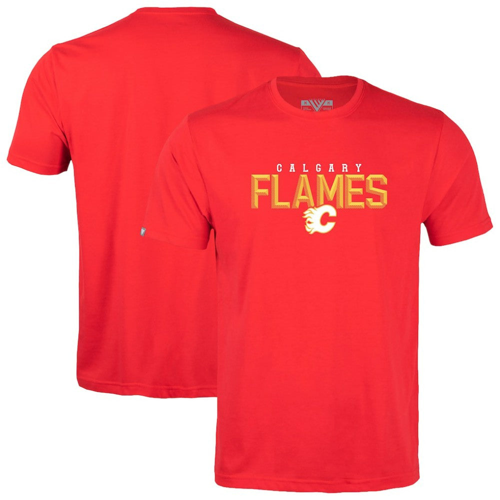 Calgary Flames Levelwear Richmond Carve T-Shirt - Red - NHL 203145399