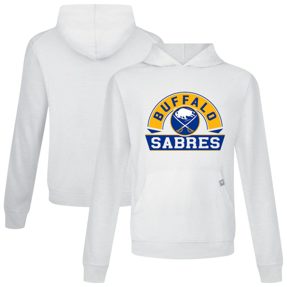 Buffalo Sabres Levelwear Relay Banner Arch Pullover Hoodie - White - NHL 203145426