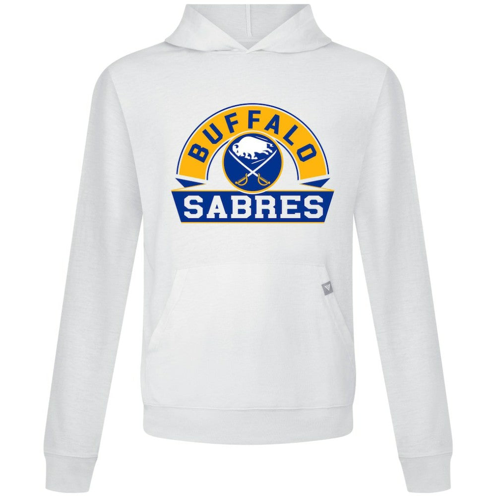 Buffalo Sabres Levelwear Relay Banner Arch Pullover Hoodie - White - NHL 203145426