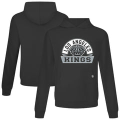 Los Angeles Kings Levelwear Relay Banner Arch Pullover Hoodie - Black - NHL 203145433