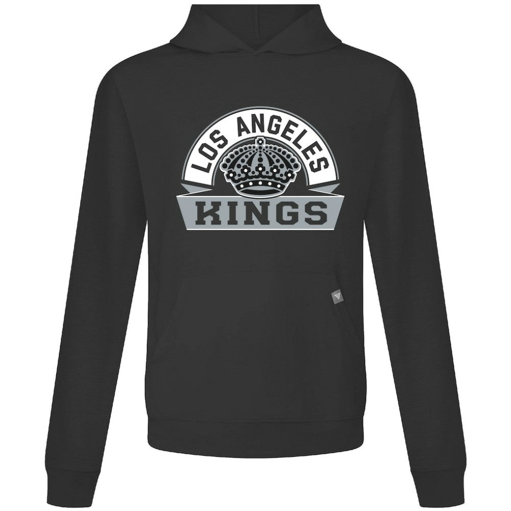 Los Angeles Kings Levelwear Relay Banner Arch Pullover Hoodie - Black - NHL 203145433