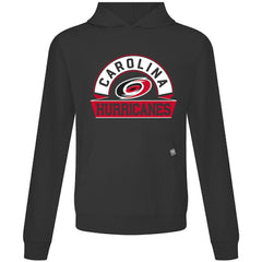 Carolina Hurricanes Levelwear Relay Banner Arch Pullover Hoodie - Black - NHL 203145435