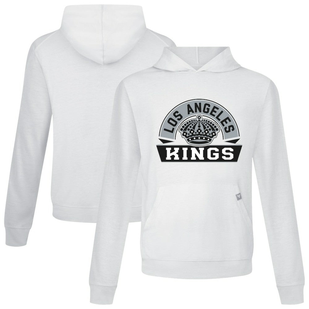 Los Angeles Kings Levelwear Relay Banner Arch Pullover Hoodie - White - NHL 203145436