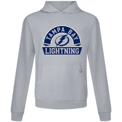 Tampa Bay Lightning Levelwear Relay Banner Arch Pullover Hoodie - Gray - NHL 203145441