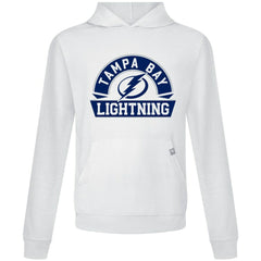 Tampa Bay Lightning Levelwear Relay Banner Arch Pullover Hoodie - White - NHL 203145446