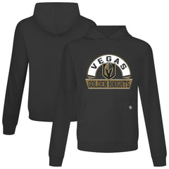 Vegas Golden Knights Levelwear Relay Banner Arch Pullover Hoodie - Black - NHL 203145451