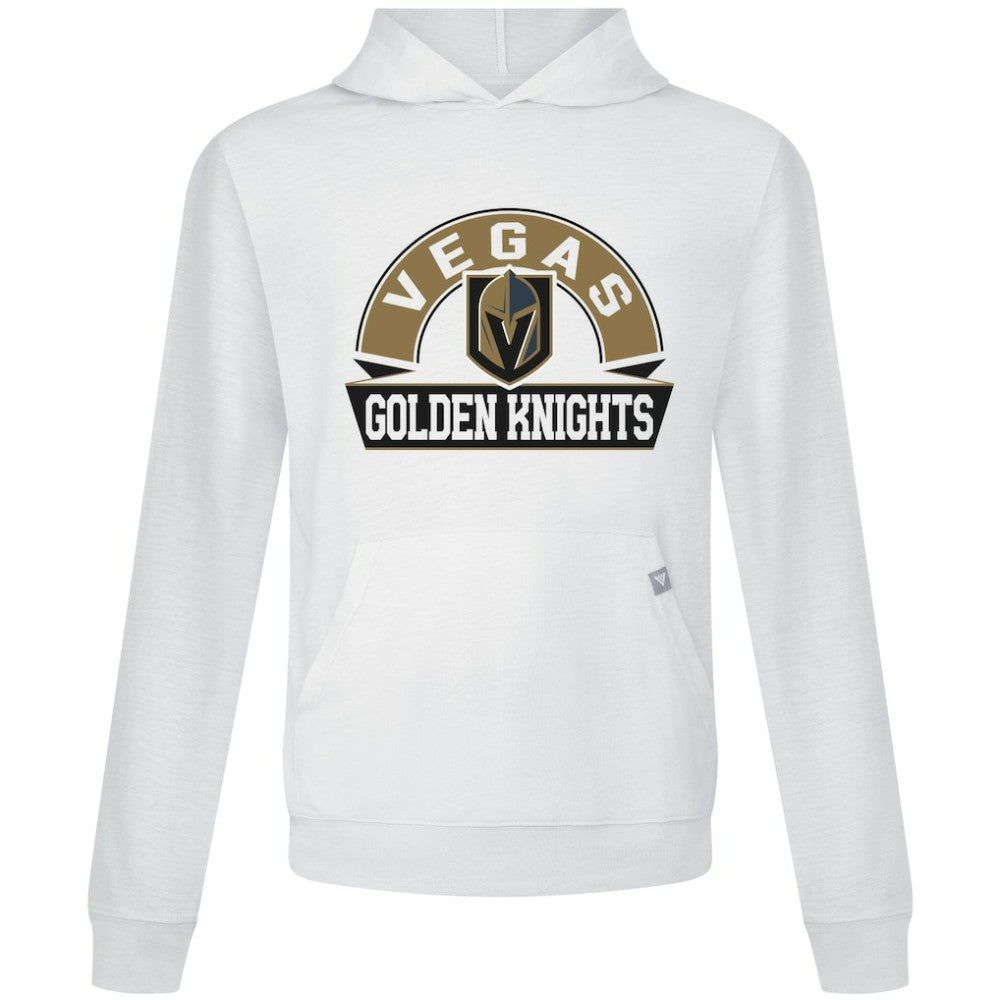 Vegas Golden Knights Levelwear Relay Banner Arch Pullover Hoodie - White - NHL 203145453