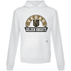 Vegas Golden Knights Levelwear Relay Banner Arch Pullover Hoodie - White - NHL 203145453