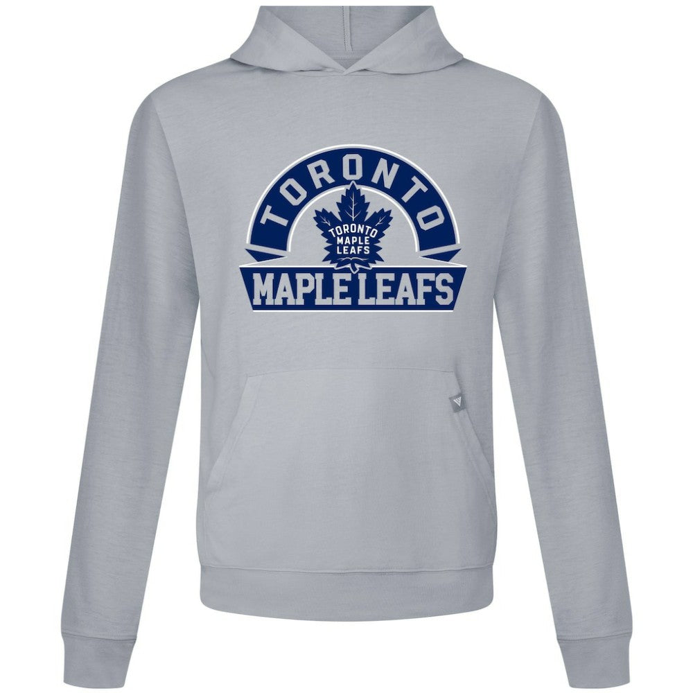 Toronto Maple Leafs Levelwear Relay Banner Arch Pullover Hoodie - Gray - NHL 203145457