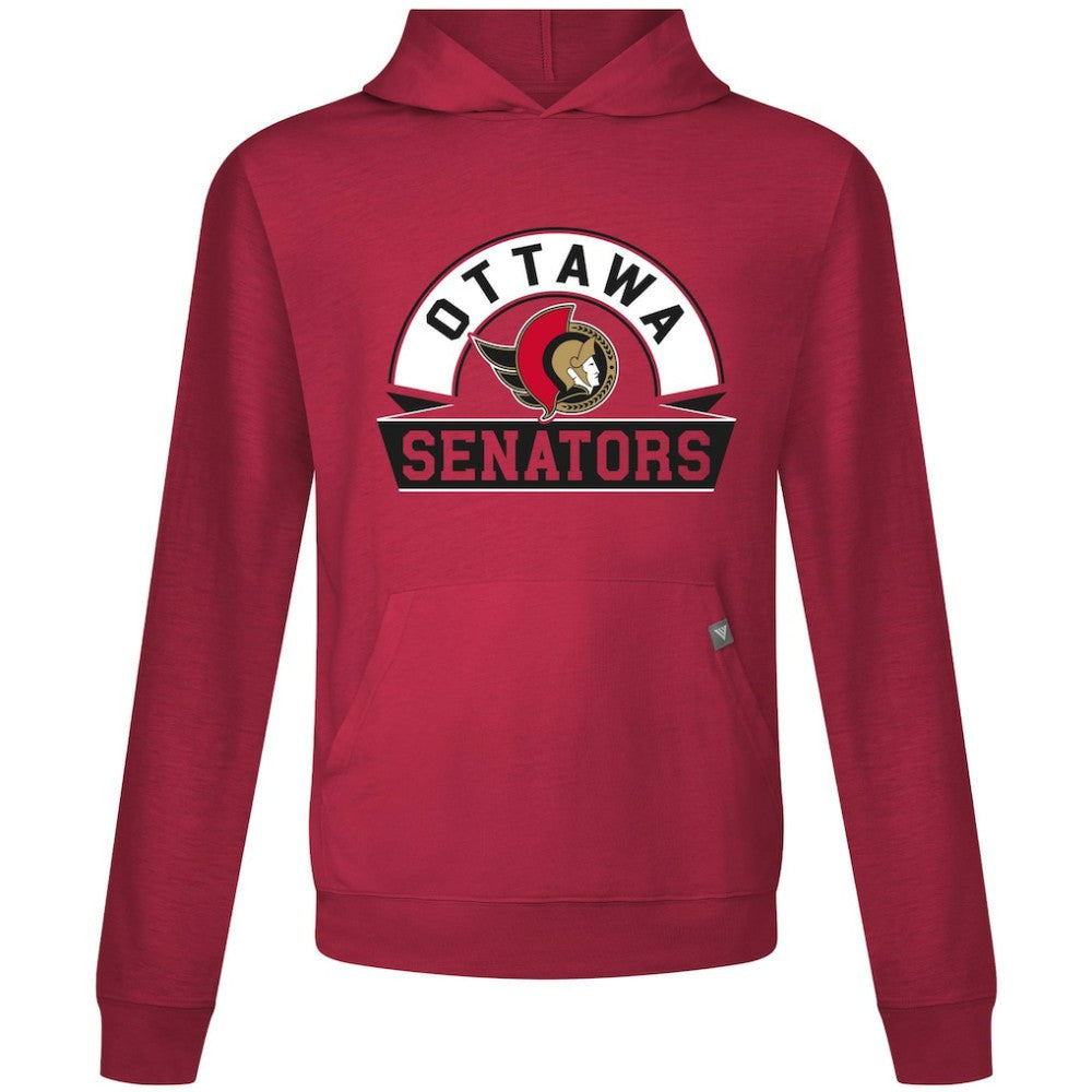 Ottawa Senators Levelwear Relay Banner Arch Pullover Hoodie - Red - NHL 203145468