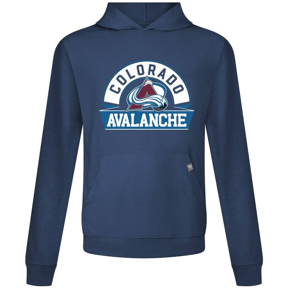 Colorado Avalanche Levelwear Relay Banner Arch Pullover Hoodie - Navy - NHL 203145469