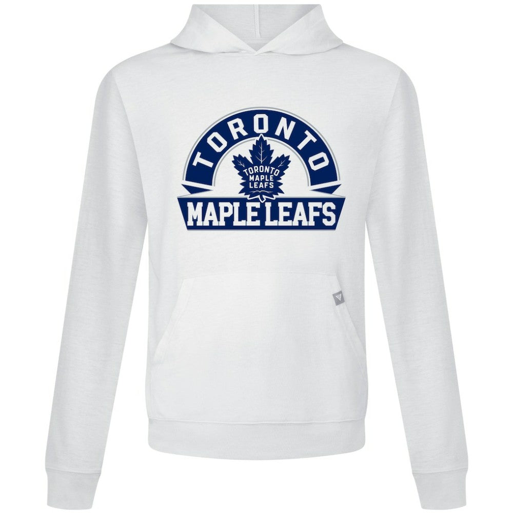 Toronto Maple Leafs Levelwear Relay Banner Arch Pullover Hoodie - White - NHL 203145472