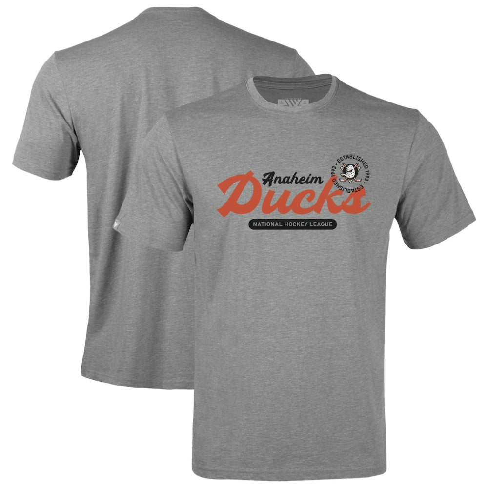 Anaheim Ducks Levelwear Youth Little Richmond Monument T-Shirt - Gray - NHL 203145481