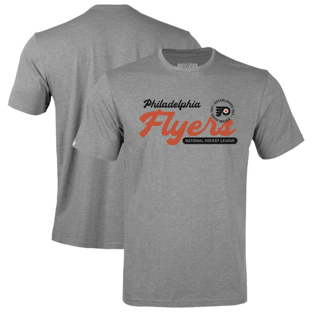 Philadelphia Flyers Levelwear Youth Little Richmond Monument T-Shirt - Gray - NHL 203145484