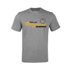 Pittsburgh Penguins Levelwear Youth Little Richmond Monument T-Shirt - Gray - NHL 203145501