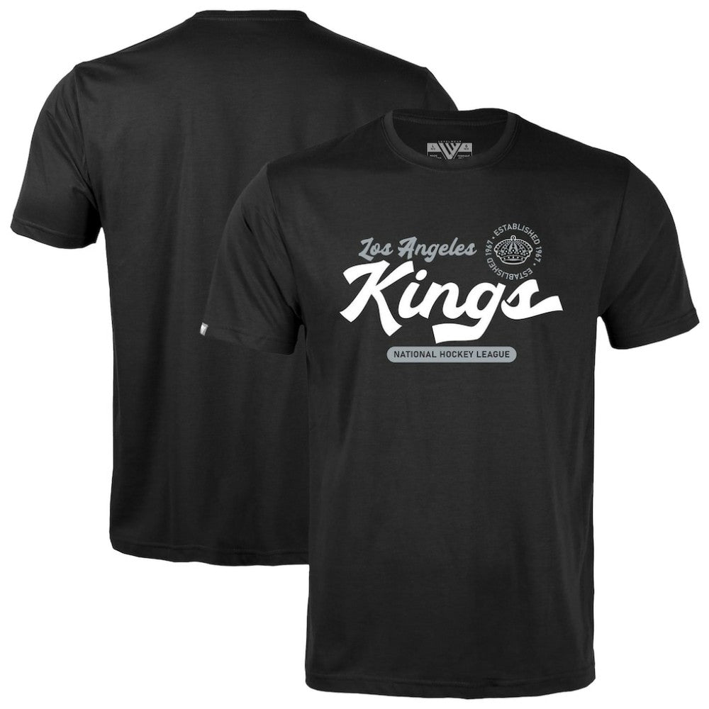 Los Angeles Kings Levelwear Youth Little Richmond Monument T-Shirt - Black - NHL 203145503