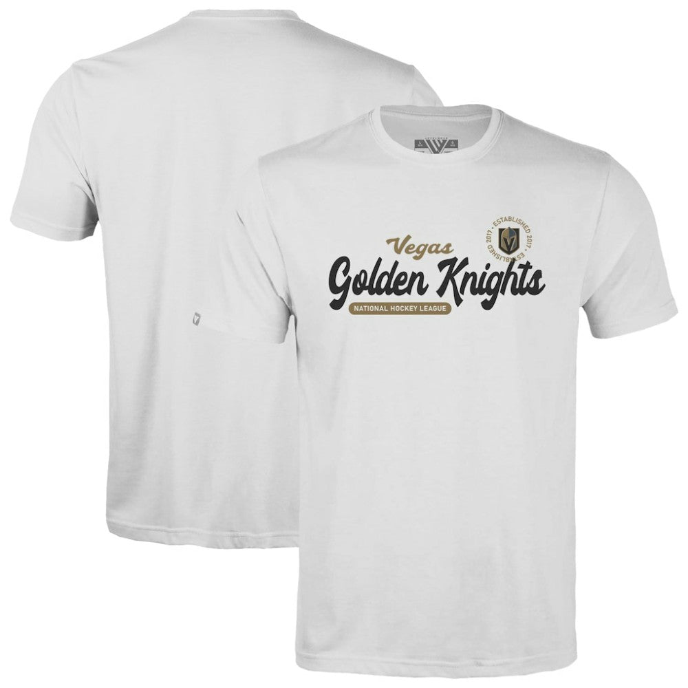 Vegas Golden Knights Levelwear Youth Little Richmond Monument T-Shirt - White - NHL 203145512