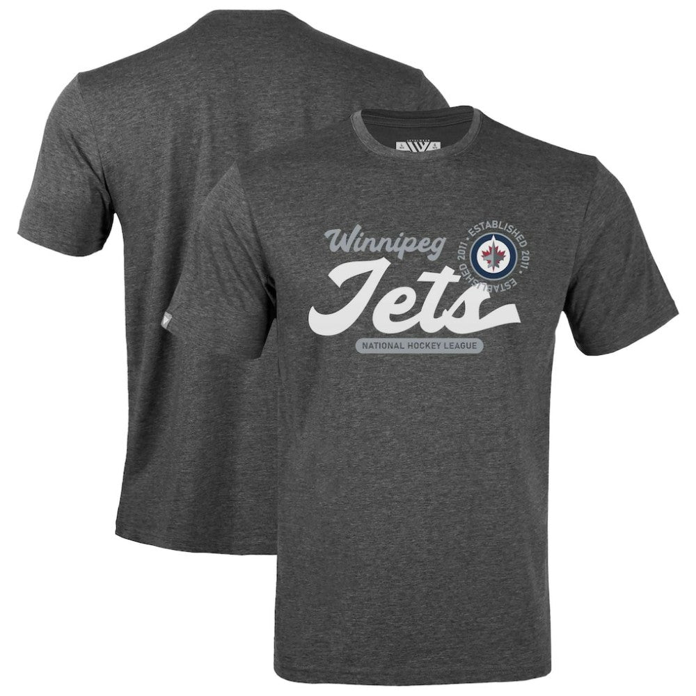 Winnipeg Jets Levelwear Youth Little Richmond Monument T-Shirt - Gray - NHL 203145522