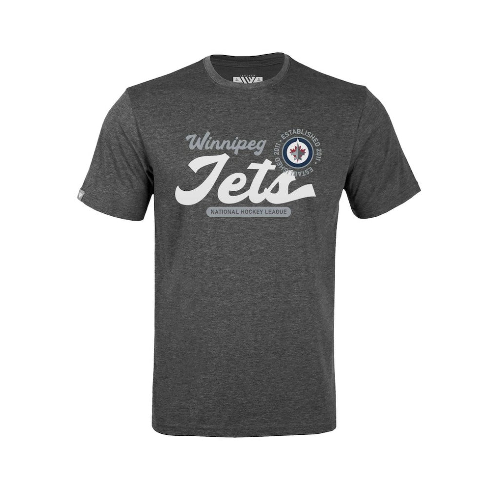 Winnipeg Jets Levelwear Youth Little Richmond Monument T-Shirt - Gray - NHL 203145522