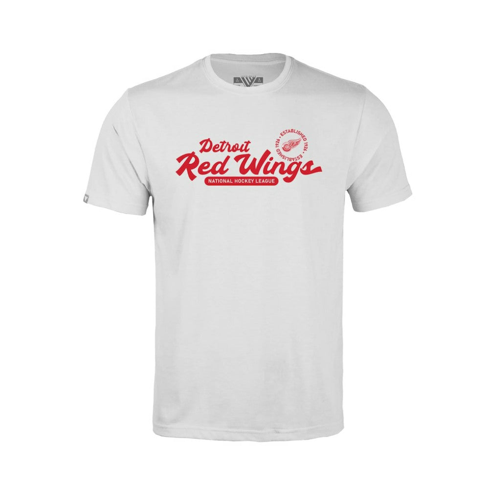Detroit Red Wings Levelwear Youth Little Richmond Monument T-Shirt - White - NHL 203145529