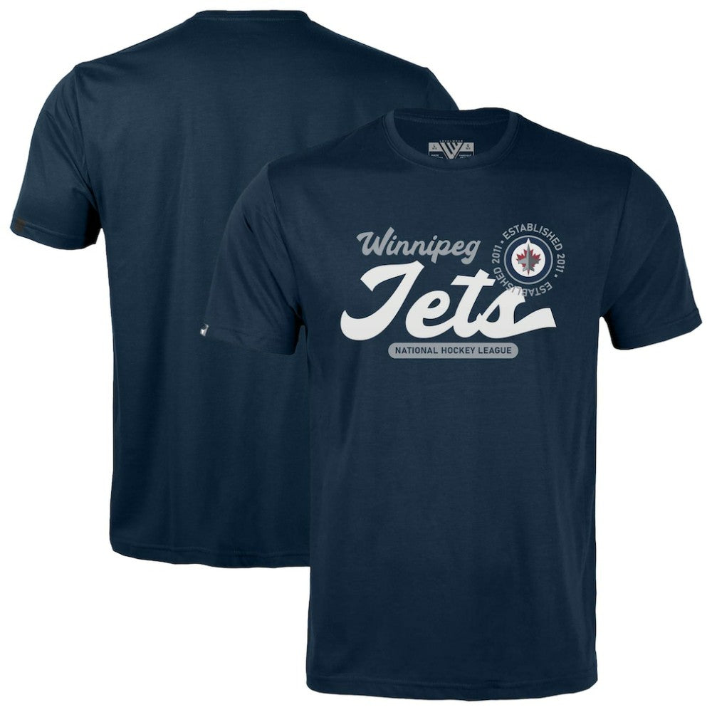 Winnipeg Jets Levelwear Youth Little Richmond Monument T-Shirt - Navy - NHL 203145530