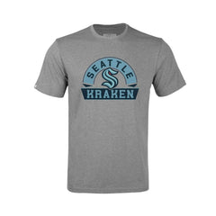Seattle Kraken Levelwear Youth Little Richmond Banner Arch T-Shirt - Gray - NHL 203145540