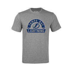 Tampa Bay Lightning Levelwear Youth Little Richmond Banner Arch T-Shirt - Gray - NHL 203145556