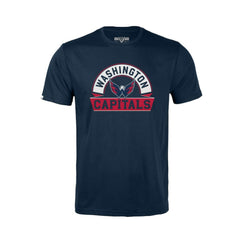 Washington Capitals Levelwear Youth Little Richmond Banner Arch T-Shirt - Navy - NHL 203145557