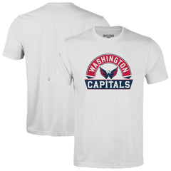 Washington Capitals Levelwear Youth Little Richmond Banner Arch T-Shirt - White - NHL 203145558