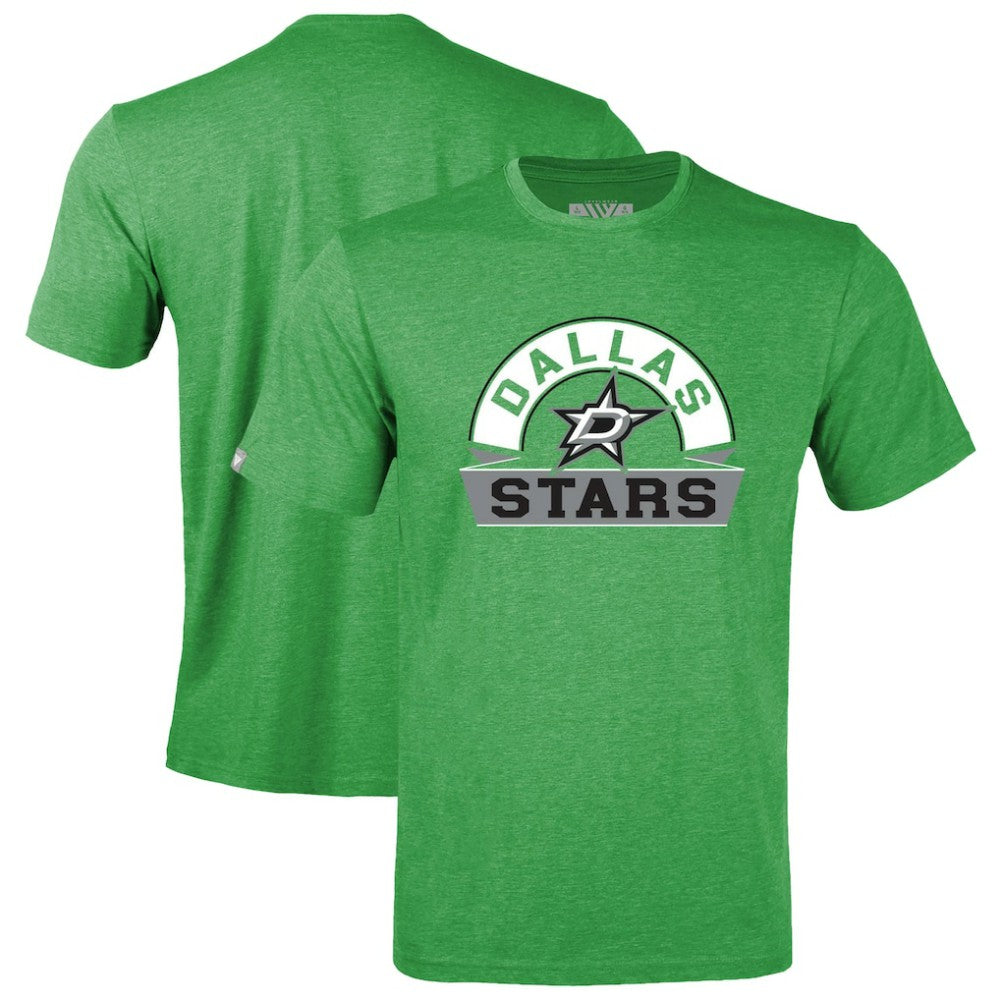 Dallas Stars Levelwear Youth Little Richmond Banner Arch T-Shirt - Green - NHL 203145560