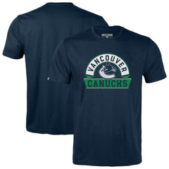 Vancouver Canucks Levelwear Youth Little Richmond Banner Arch T-Shirt - Navy - NHL 203145573