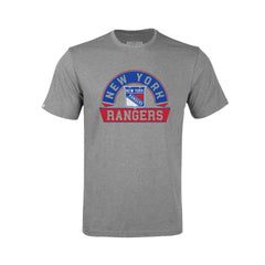New York Rangers Levelwear Youth Little Richmond Banner Arch T-Shirt - Gray - NHL 203145588