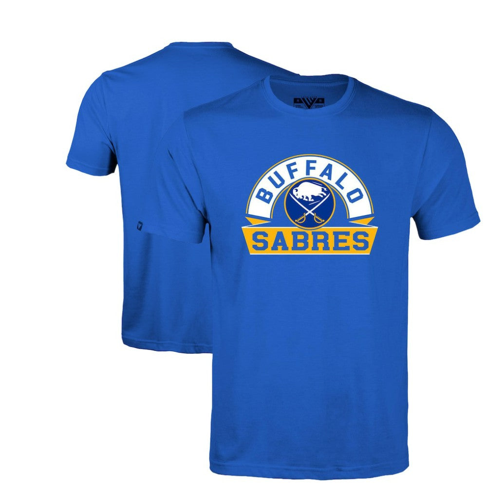 Buffalo Sabres Levelwear Youth Little Richmond Banner Arch T-Shirt - Royal - NHL 203145601